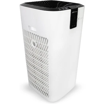 Imagen 3 de Mirage MPH700B Purificador de Aire Portable con Filtro HEPA13, Capacidad 700 m³/h, Voltaje 110 V~, Color Blanco, Dimensiones 31 x 31 x 68 cm, Peso 14.7 kg