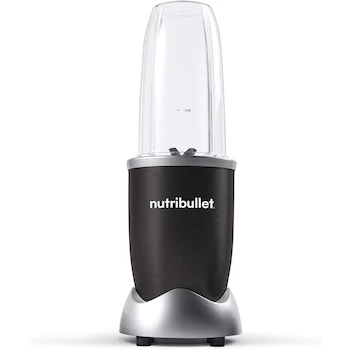 Imagen 2 de NutriBullet NB9-1301K Pro 13 Pcs Onyx Black 900W con NutriBullet tapa abatible para llevar (juego de 2) 25 libras, gris