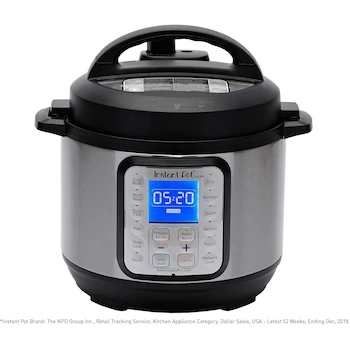 Imagen de referencia para Instant Pot Duo Plus Mini 3 Qt 9-in-1 Multi-Use Programable Olla de Presión con Olla Interior de Cerámica, Gris, 2.83 L