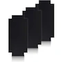 Miniatura de CalorSolar CERATI ProtMicaP7535P3-Ne Aislante Cerámico Protector Térmico para Pared, Placa Cerámica de 75 x 35 cm, Color Negro, Paquete de 3 Piezas