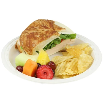 Imagen 2 de Simply Deliver Placa de Plástico Blanca de 23 cm (9 Pulgadas), Paquete de 500 Unidades