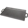 Miniatura de Traeger Grills BAC382 - Parrilla Reversible de Hierro Fundido, Color Negro, Modelo BAC382, con Asas Laterales