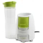 Miniatura de Brentwood Appliances JB-196 Blend-To-Go Blender Personal Portátil, Cuerpo Blanco con Botón Verde, con Vasos de 20 oz / 591 ml