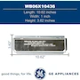 Miniatura de GE WB06X10436 Amortiguador de Ventilación Original OEM para Microondas (Amortiguador de Capó), Fabricado por General Electric, Dimensiones 56.64 x 8.89 x 1.52 cm, Peso 222 g, Color No Especificado, ASIN B00MNMOJBO, Paquete Individual
