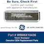 Miniatura de GE WB06X10436 Amortiguador de Ventilación Original OEM para Microondas (Amortiguador de Capó), Fabricado por General Electric, Dimensiones 56.64 x 8.89 x 1.52 cm, Peso 222 g, Color No Especificado, ASIN B00MNMOJBO, Paquete Individual