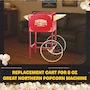Miniatura de 6400 Red Replacement Cart for Larger 8 Ounce Roosevelt Style Great Northern Popcorn Machines