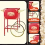 Miniatura de 6400 Red Replacement Cart for Larger 8 Ounce Roosevelt Style Great Northern Popcorn Machines
