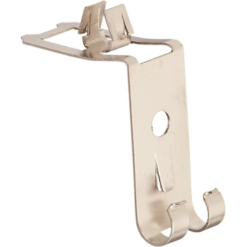 Imagen de referencia para GE WB2X9719 Support Bracket - Broil Element Support Clip - Genuine OEM para Hornos y Estufas GE, Hotpoint y Kenmore - Color Plata