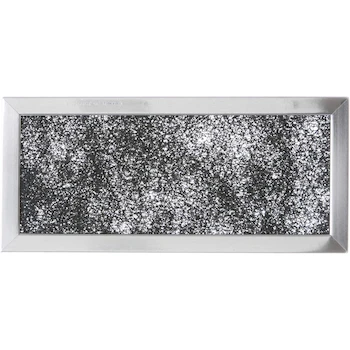 Imagen 2 de GE WB02X10956 - Filtro de Carbón Original para Microondas GE, Color Plateado, Modelo WB02X10956, Filtro de Carbón Activado para Ventilación Recirculante