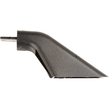 Imagen 1 de GE General Electric WB7X7183 Black Oven Door Handle End Cap, Model WB7X7183, Color Black, Dimensions 4.5 x 1.75 x 1.25 inches