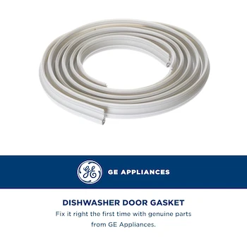 Imagen 3 de Kit Junta para Puerta de Lavavajillas GE WD08X10057 Incluye Juntas Inferiores Izquierda WD8X228 y Derecha WD8X227 - Color Blanco