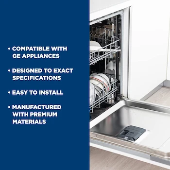 Imagen 5 de Kit Junta para Puerta de Lavavajillas GE WD08X10057 Incluye Juntas Inferiores Izquierda WD8X228 y Derecha WD8X227 - Color Blanco