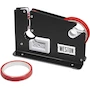 Miniatura de Weston 07-1101-W Sellador de Cuello de Bolsa Heavy Duty para Embalaje de Carne Color Plateado con Dispensador de Cinta Selladora Roja