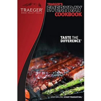 Imagen de referencia para Traeger Grills Everyday BBQ Cookbook MSC106 - Libro de Cocina para Parrilla de Pellets Traeger - Edición Espiral - Traeger Wood Pellet Grills
