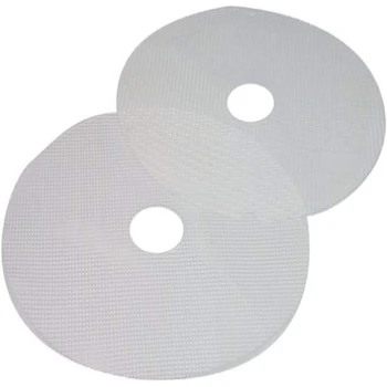 Imagen de referencia para Nesco MS-2-6 White Large Round Mesh Clean-A-Screen, 15-1/2" Diameter, Set of 2, for FD-1000, FD-1010, FD-1018P, FD-1020, FD-1040 Dehydrators