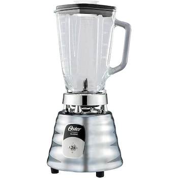 Imagen 1 de Oster® Licuadora Clásica Serie, Modelo BLST4127, Color Acero Inoxidable, con Interruptor de Palanca, Vaso de Vidrio de Capacidad 1.25 L
