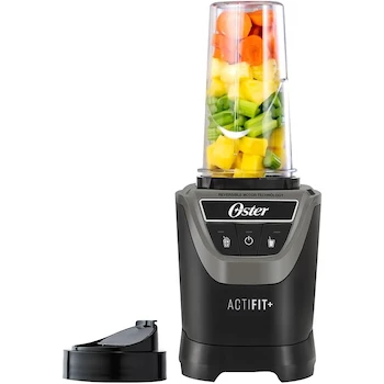 Imagen de referencia para Oster® Sistema de nutrición ActiFit+™, Licuadora Personal con Tecnología de Motor Reversible, 1200 W, 750 ml, Color Negro, Modelo BLSTXPN7001