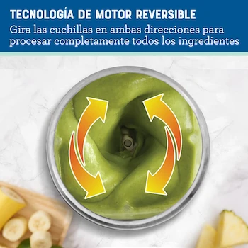 Imagen 4 de Oster® Sistema de nutrición ActiFit+™, Licuadora Personal con Tecnología de Motor Reversible, 1200 W, 750 ml, Color Negro, Modelo BLSTXPN7001