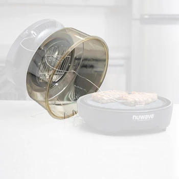 Imagen 2 de NuWave Power Dome para Horno de Parrilla NuWave Primo - Pieza de Repuesto Original Fabricada por el Fabricante - Compatible con Modelos 20701, 20730 y 20750