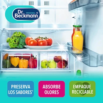 Imagen 3 de Dr. Beckmann Desodorante para Refrigerador con Extractos Naturales de Limón, 40 g