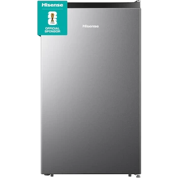 Imagen de referencia para Hisense RR33D6AGX1 Frigobar 3.3 pies cúbicos con Congelador Independiente, Termostato Ajustable, Estantes para Botellas de 2 Litros, Gris, 48x45x84 cm