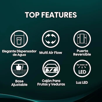 Imagen 5 de Hisense RT11N6WCX - Refrigerador Top Mount 11 Pies Cúbicos Gris 60x65x170cm (Ancho x Largo x Alto)