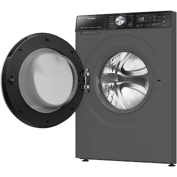 Imagen 3 de Lavasecadora Hisense Serie 5S Modelo WD5S1645BT 16 kg Lavado / 10 kg Secado Carga Frontal Color Negra