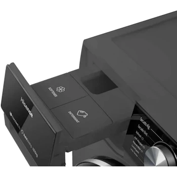 Imagen 5 de Lavasecadora Hisense Serie 5S Modelo WD5S1645BT 16 kg Lavado / 10 kg Secado Carga Frontal Color Negra