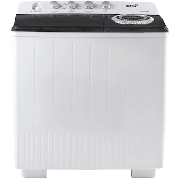 Imagen de referencia para Lavadora Acros Semiautomática de Dos Tinas MaxSpin Dry Blanca Modelo ALD-1945JE Capacidad 19 Kg