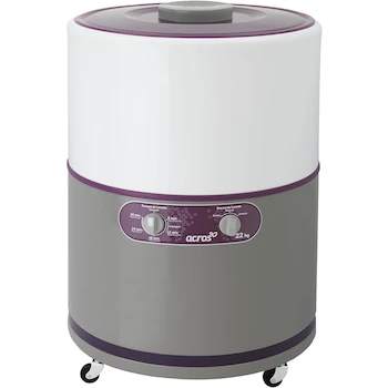 Imagen 1 de Lavadora Acros de Carga Superior, Capacidad 22 kg, Una Tina Manual Redonda, Color Gris, Modelo ALF-2253EG, Dimensiones 100.4 x 69 x 69 cm