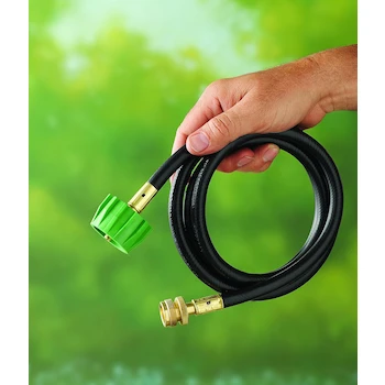 Imagen 2 de Weber Manguera Adaptadora para Carrito Serie Q y Go-Anywhere, 6FT (1.83m), Negra, Modelo 6501, Conecta a Tanque Estándar 20 lb LP