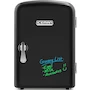 Miniatura de Chefman Iceman Mini Refrigerador Portátil 4 Litros Negro Libre de Freón Enfría y Calienta 6 Latas de 12 oz con Pizarra para Plumones