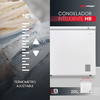 Imagen 4 de Congelador Horizontal Mirage MCP20HB, Acabado Blanco, 200 Litros (7 Pies Cúbicos)
