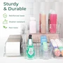 Miniatura de Greenco GRC0250 - Cajas organizadoras apilables para refrigerador y congelador, 6 piezas, con asas, transparentes