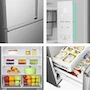 Miniatura de Hisense RF22N6FCX - Refrigerador French Door, 22 pies cúbicos, Gris, 79x82x173cm (Ancho x Largo x Alto)