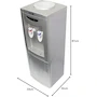 Miniatura de Despachador de Agua Dace Appliances North America EAPT01, Acero Inoxidable, Capacidad 5 Litros, con Gabinete de Almacenamiento, Color Gris, Dimensiones 25 x 29 x 80 cm