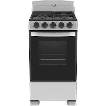 Imagen 1 de Estufa de Piso IEM 20 Pulgadas, 4 Quemadores, Color Gris, Modelo EI5020BAPS1