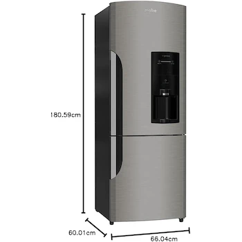 Imagen de referencia para Mabe Refrigerador Bottom Freezer 400 L (15 pies) RMB400IAMRM0 Matte Inox