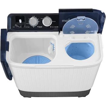 Imagen 5 de Mabe Lavadora Semi-Automática 13 kg Blanca Doble Tina Modelo LMDX3123HBAB0