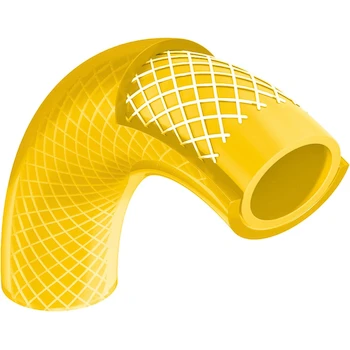 Imagen 3 de Foset MGA-50 Manguera Flexible Amarilla de PVC para Gas LP o Natural, 3/8" x 5 m con Conectores de Latón 3/8" x 3/8"