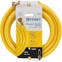 Miniatura de Foset MGA-50 Manguera Flexible Amarilla de PVC para Gas LP o Natural, 3/8" x 5 m con Conectores de Latón 3/8" x 3/8"