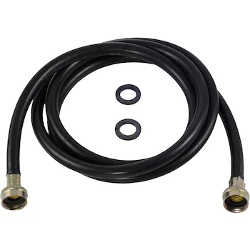 Imagen de referencia para Eastman 60327N Manguera de Llenado para Lavadora de Goma Negra 8 ft (2.44 m) 3/4" FHT x 3/4" FHT