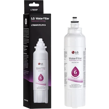 Imagen de referencia para Filtro de Agua para Refrigerador LG LT800P, Modelo ADQ73613401, Compatible con Refrigeradores LG French Door y Side-by-Side con Slim Space Plus Ice System, Capacidad hasta 200 Galones / 6 Meses