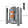 Miniatura de DryGuy DX Forced Air Boot Dryer and Garment Dryer - Secador de Botas y Ropa con Aire Forzado, 4 Puertos, para 2 Pares de Botas, Incluye Tubos Extensibles, Modelo 02129, Color Gris