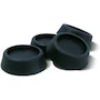 Miniatura de Ideaworks JB6368 S/4 Anti-Vibration Pads for Washing Machines and Dryers, Black, 2.5 x 0.8 inches Each