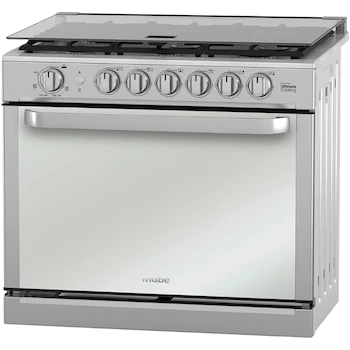 Imagen 4 de Estufa de Empotre a Gas Mabe 80 cm (30 pulgadas) Color Plata Mercury Modelo MA0C80400CI0 Capacidad de Horno 126.6 L