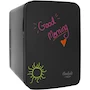 Miniatura de Cooluli Vibe Mini Refrigerador con Pizarrón Magnético, Modelo V15LE2BK, Capacidad 15L, Color Negro