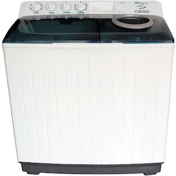 Imagen de referencia para Koblenz Lavadora Dos Tinas LDM-13B 13 Kg con Secado Rápido, Lavado por Impulsor, 3 Velocidades, Desagüe Manual, Timer, Estructura de Plástico Alta Resistencia, Blanca