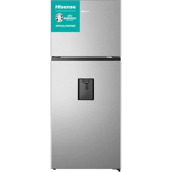 Imagen de referencia para Hisense RT14N6CDX - Refrigerador Top Mount 14 pies cúbicos con Dispensador de Agua, Total No Frost, Eco Inverter, Puerta Reversible, 70x64x172 cm, Gris