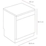 Miniatura de Teka DFS 26650 SS Lavavajillas Libre Instalación 60 cm Acero Inoxidable 13 Cubiertos
